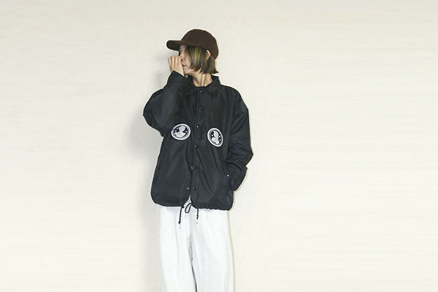  cipped pigment-dye sweat shirt 　BF40405-Beige