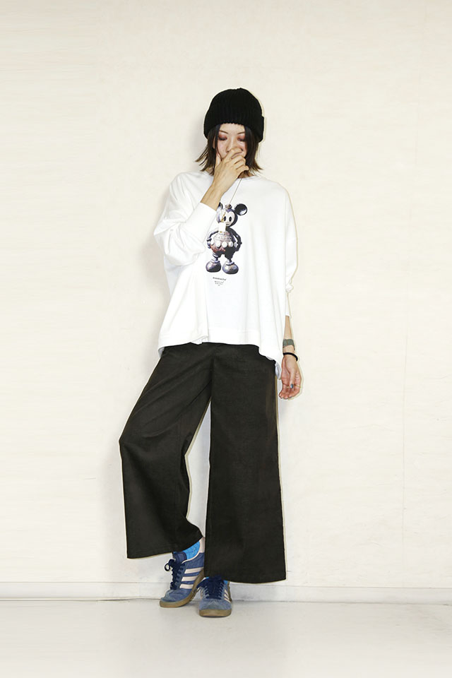 CYNICAL　(シニカル)  　ベロアワイドパンツ  552-96059