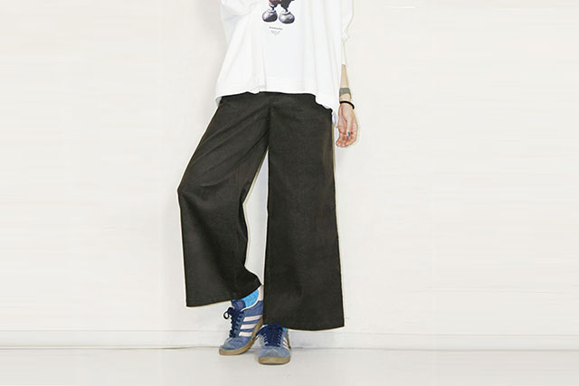 CYNICAL　(シニカル)  　ベロアワイドパンツ  552-96059
