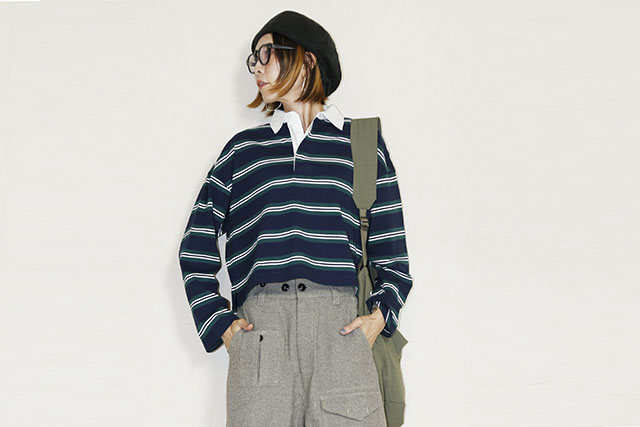 JOHNBULL  (ジョンブル)  ショートラガーシャツ　 JL254C03