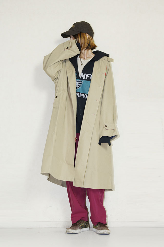 Kelen(ケレン)　　GRAVES バイカラーコート　KLM25FJK1117