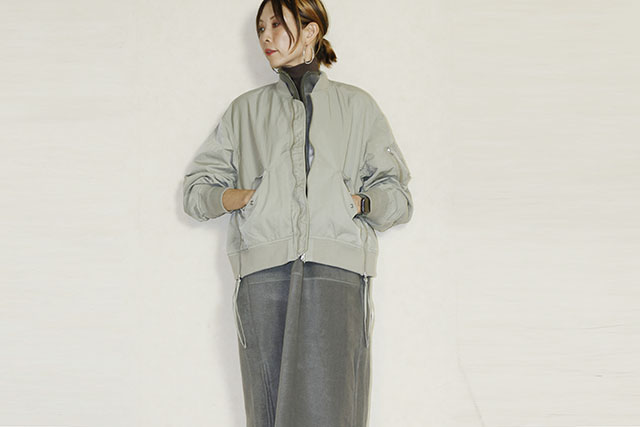 JOHNBULL  MILサイドジップリブブルゾン 　 JL254L03