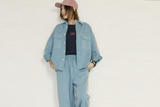 JOHNBULL  ピグメントスウェットシャツ　 JL254S02