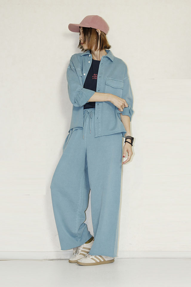 JOHNBULL  ピグメントスウェットシャツ　 JL254S02