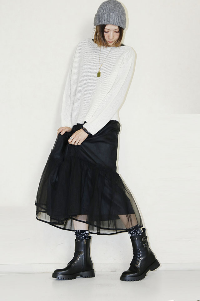 PAKU　Wベルトレースアップブーツ  WSAT25002