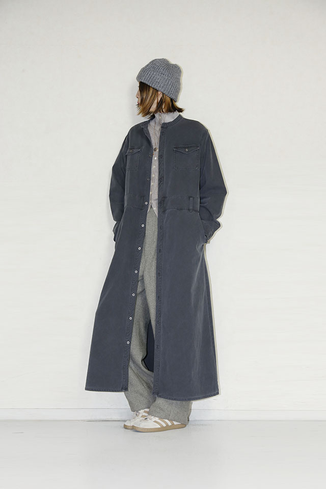 SUGAR ROSE 　ピグメントシャツワンピース　253930