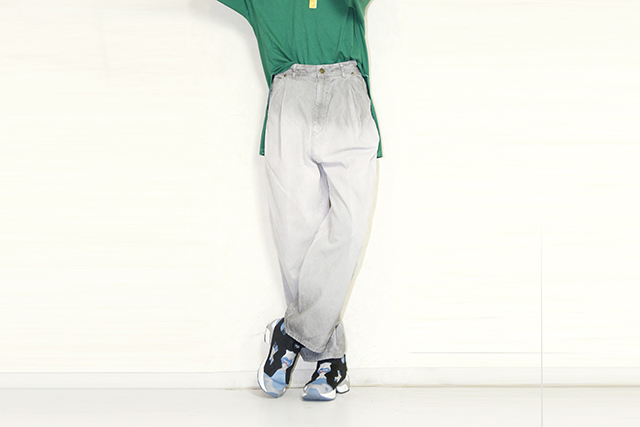JOHNBULL(ジョンブル）グラデーションコールカーブパンツ  JL243P26-031