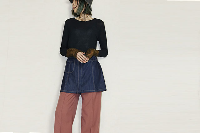 blanco　　デニムビスチェ　BL000621