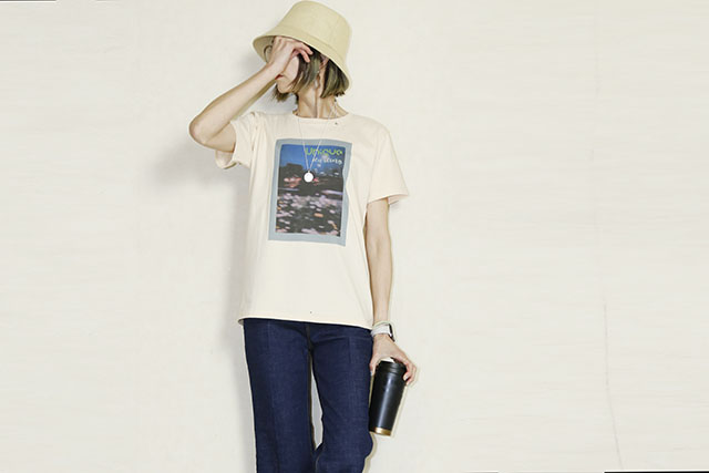 Kittle（キトル）　プリントTシャツ　K261-62297-130