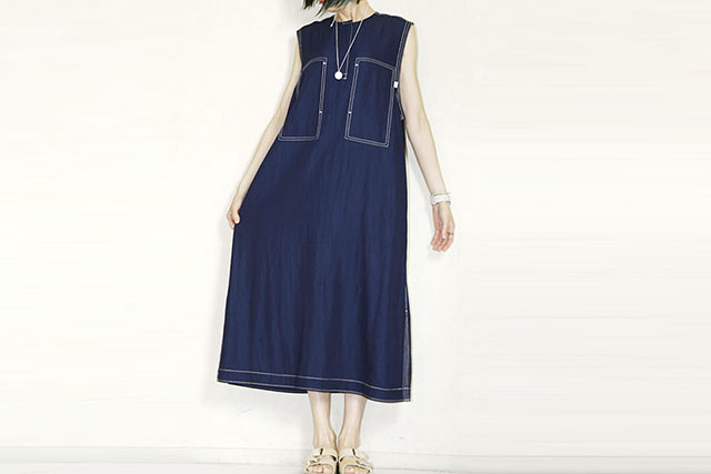 USU GALLERY シャインワーキングワンピース　26M-MO-36