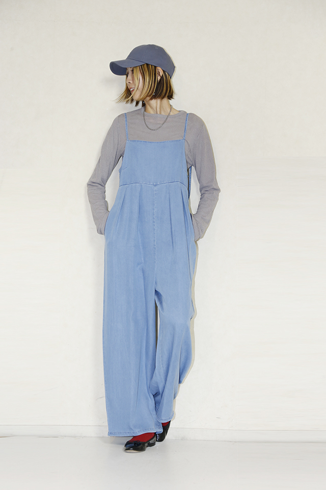 CYNICAL　(シニカル)  　テンセルデニムサロペット　512-96018