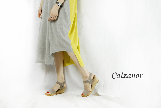 Calzanor　(カルザノール) スウェードサンダル　11912SERRAJE