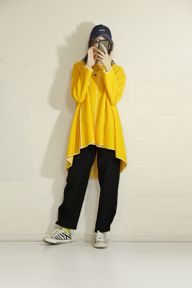 OKIRAKU　（オキラク） 　wool flared top   BC60404