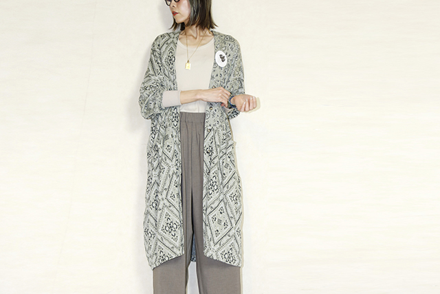 STOF（ストフ）  Bandana JQ Cardigan　SF25SS-16