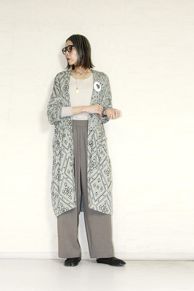 STOF（ストフ）  Bandana JQ Cardigan　SF25SS-16