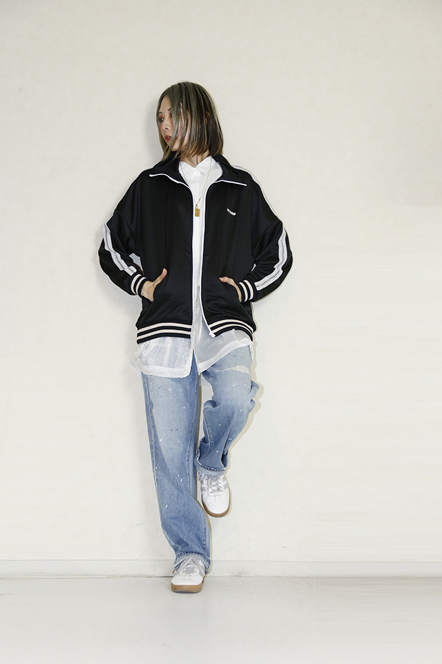 gru.rond　(グルロン)  　LASE　 JERSEY BZ　G51BZ01BLACK