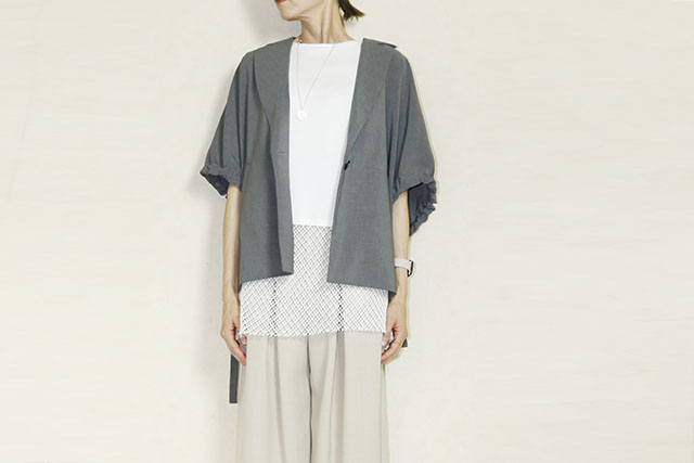 Kittle（キトル）　メッシュヘムTシャツ　K261-62292