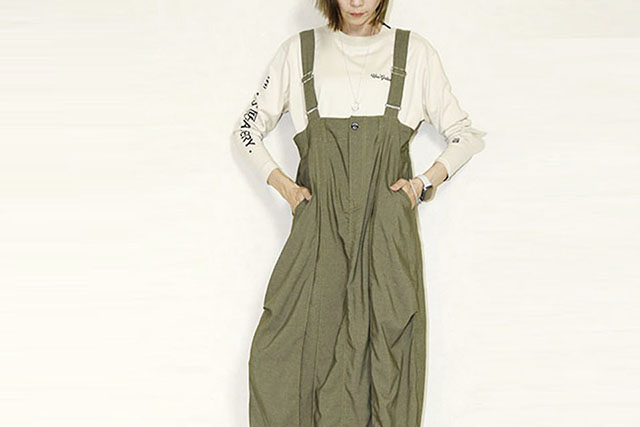 USU GALLERY 　ドレープデニムスカート　26A-MS-38