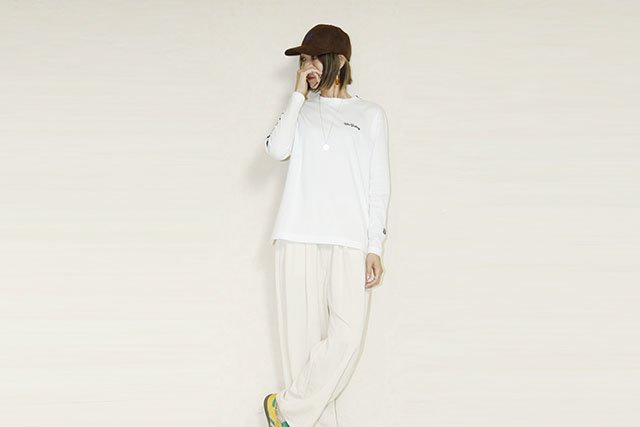 ロングプリントロングTシャツ　26A-MT-45