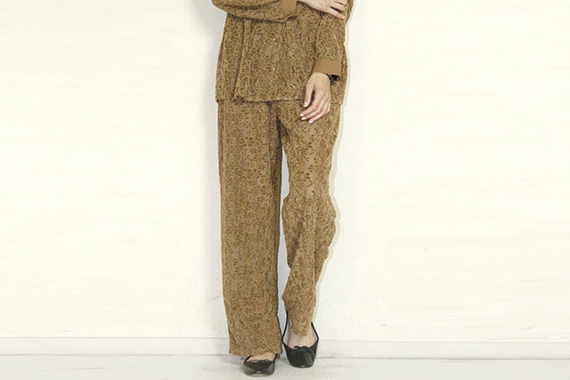 Kittle（キトル）　フロッキーレースパンツ　 K266-64185-700