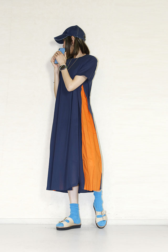 limala　　バイカラーワンピース　4678511-63