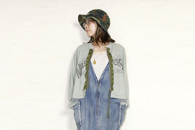 KHA:KI（カーキ） REMAKE TEE CARDIGAN　MIL25HSCS3460