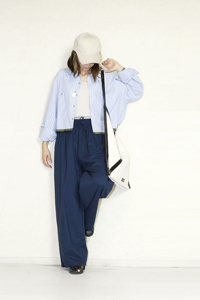 KHA:KI（カーキ） REMAKE WORK SHIRT　MIL25SBL3148