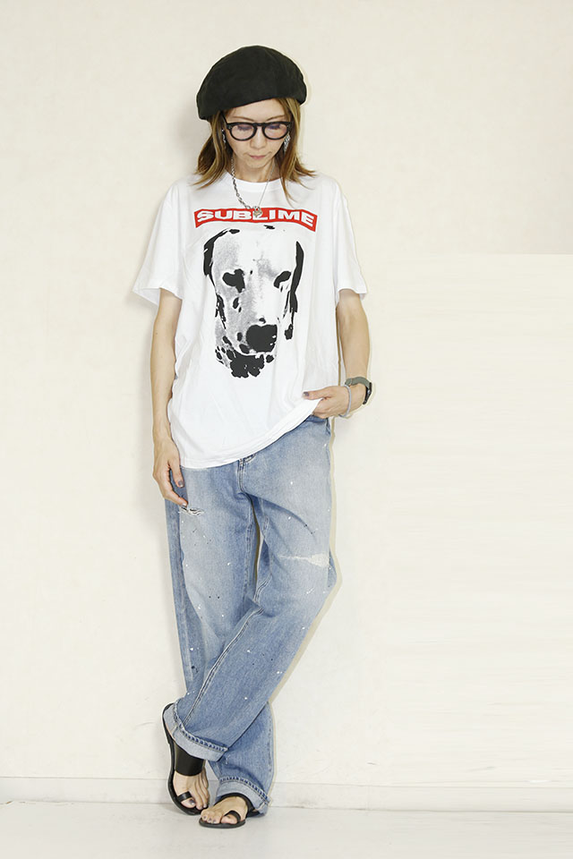 25SSROCKOFF-woodstock　Sublime DOG T-shirt
