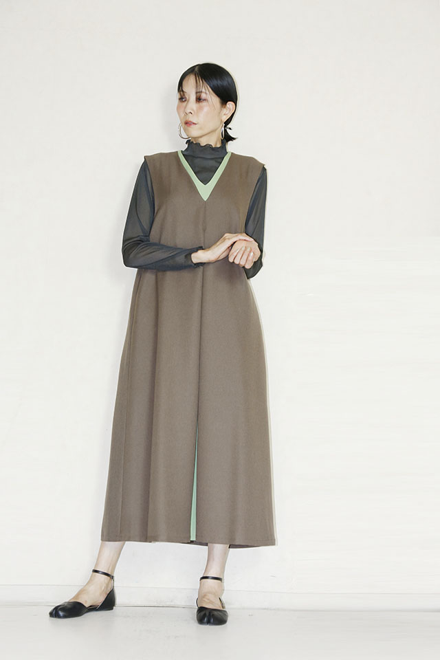 Kittle（キトル）　v neck one-piece　K256-67145