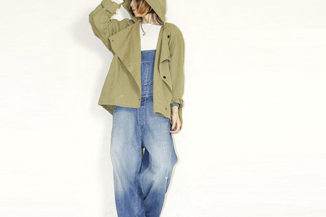 Garance et Violette (ギャランス エト ヴィオレット)  ショートモッズパーカー　25225-6516P