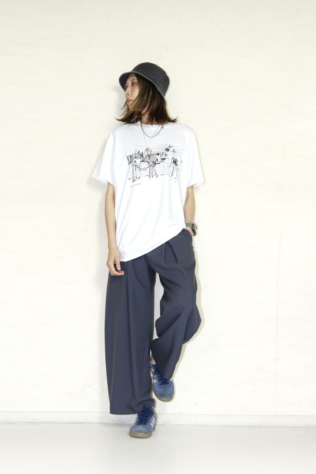 25SSROCKOFF-RHwhite　Radiohead Organic T　Despot