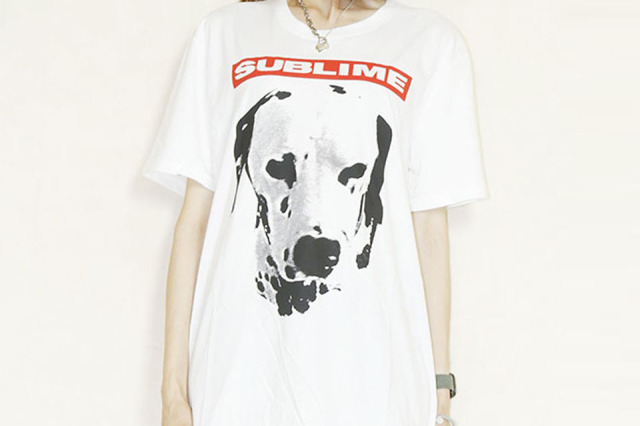 25SSROCKOFF-woodstock　Sublime DOG T-shirt